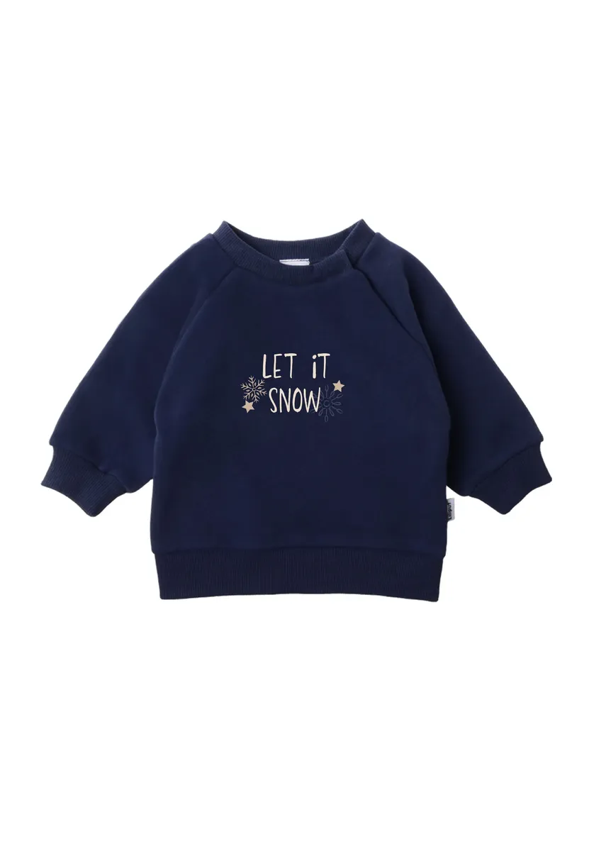 Толстовка Liliput "Let it Snow" с круглым вырезом, синий
Толстовка Liliput "Let it Snow" с круглым вырезом, синий