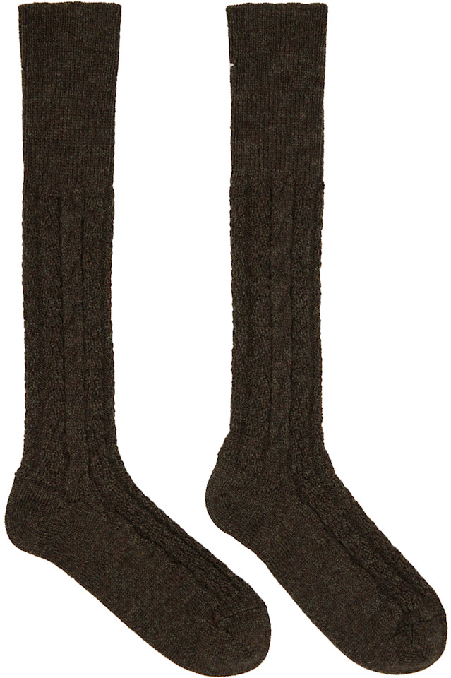 Maison Margiela Коричневые носки-подделки
Maison Margiela Коричневые носки-подделки