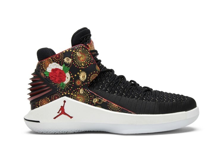 Кроссовки Air Jordan 32 PF 'CNY', черный
Кроссовки Air Jordan 32 PF 'CNY', черный