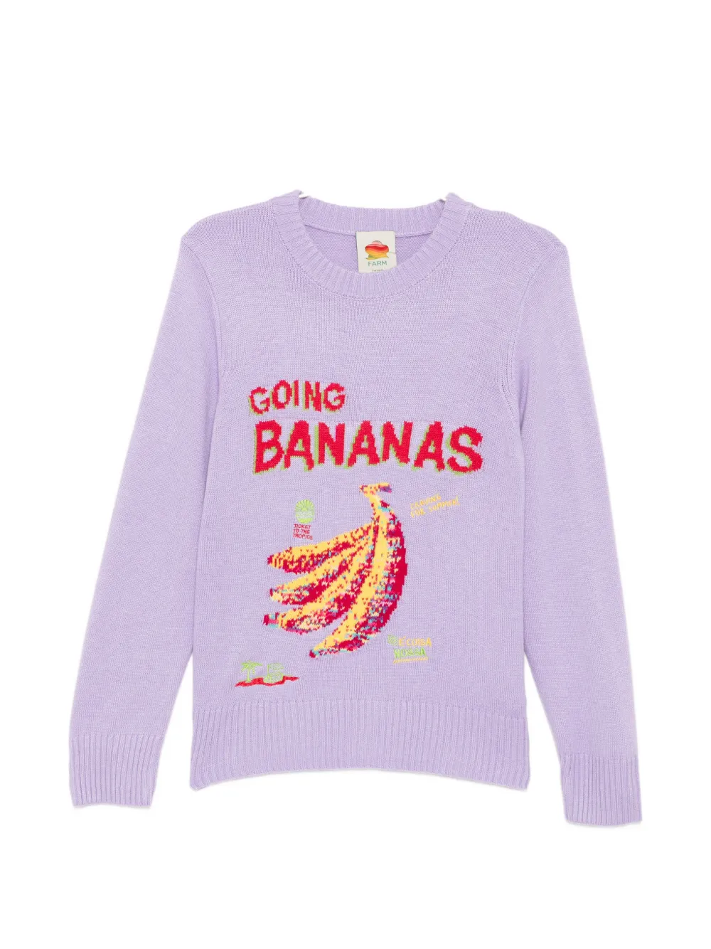 Свитер "Going Bananas" Farm Rio, фиолетовый
Свитер "Going Bananas" Farm Rio, фиолетовый