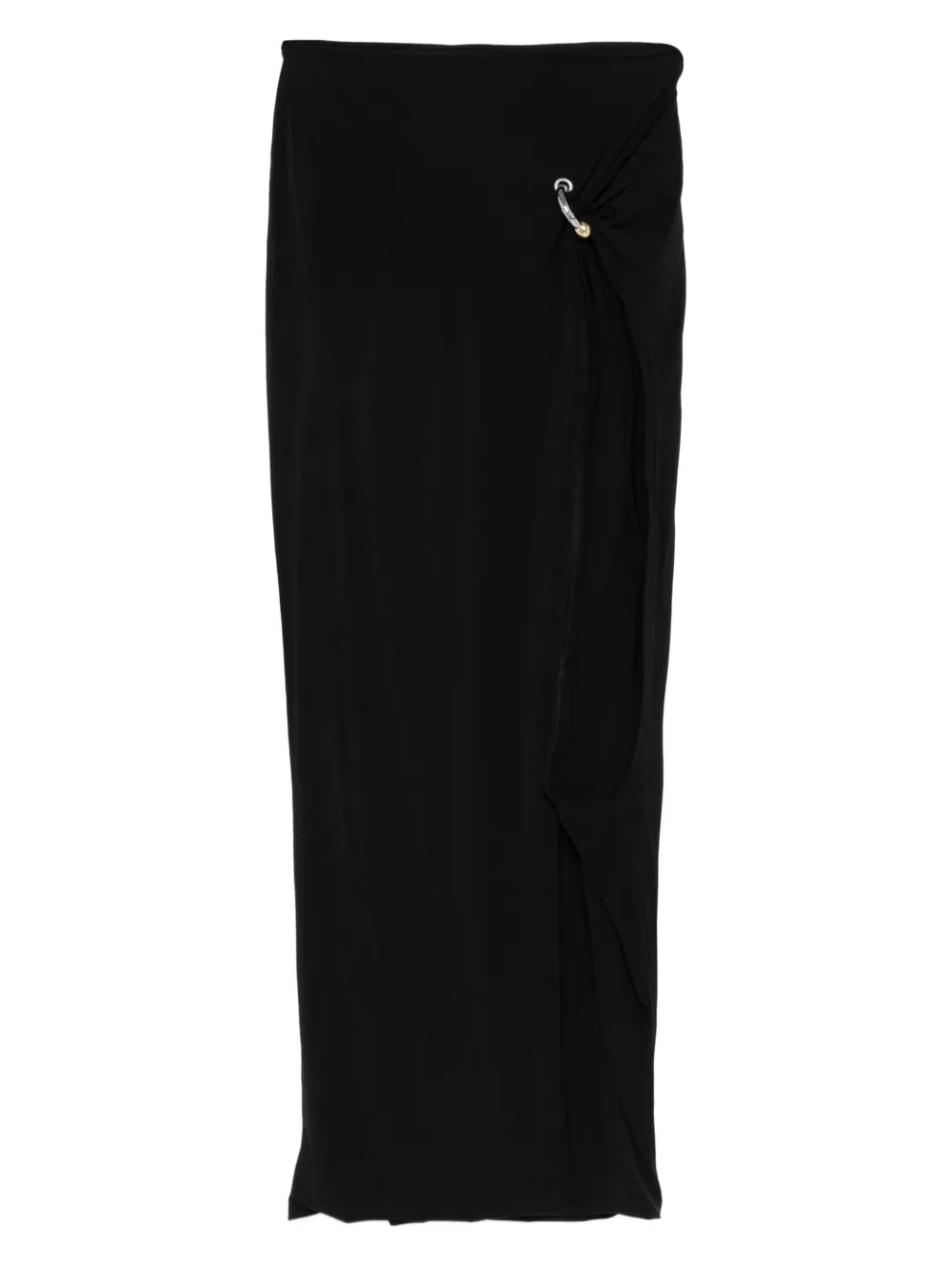 Юбка миди с кольцевой отделкой и разрезами по бокам Jean Paul Gaultier, черный
Юбка миди с кольцевой отделкой и разрезами по бокам Jean Paul Gaultier, черный