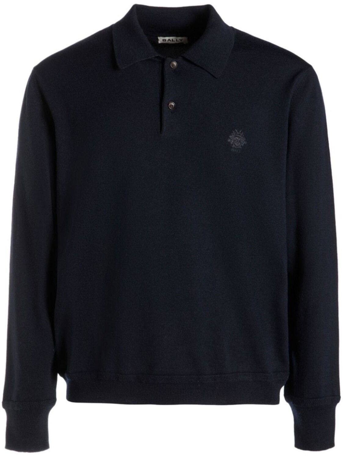 Bally рубашка поло с длинными рукавами и вышитым логотипом, синий
Bally рубашка поло с длинными рукавами и вышитым логотипом, синий