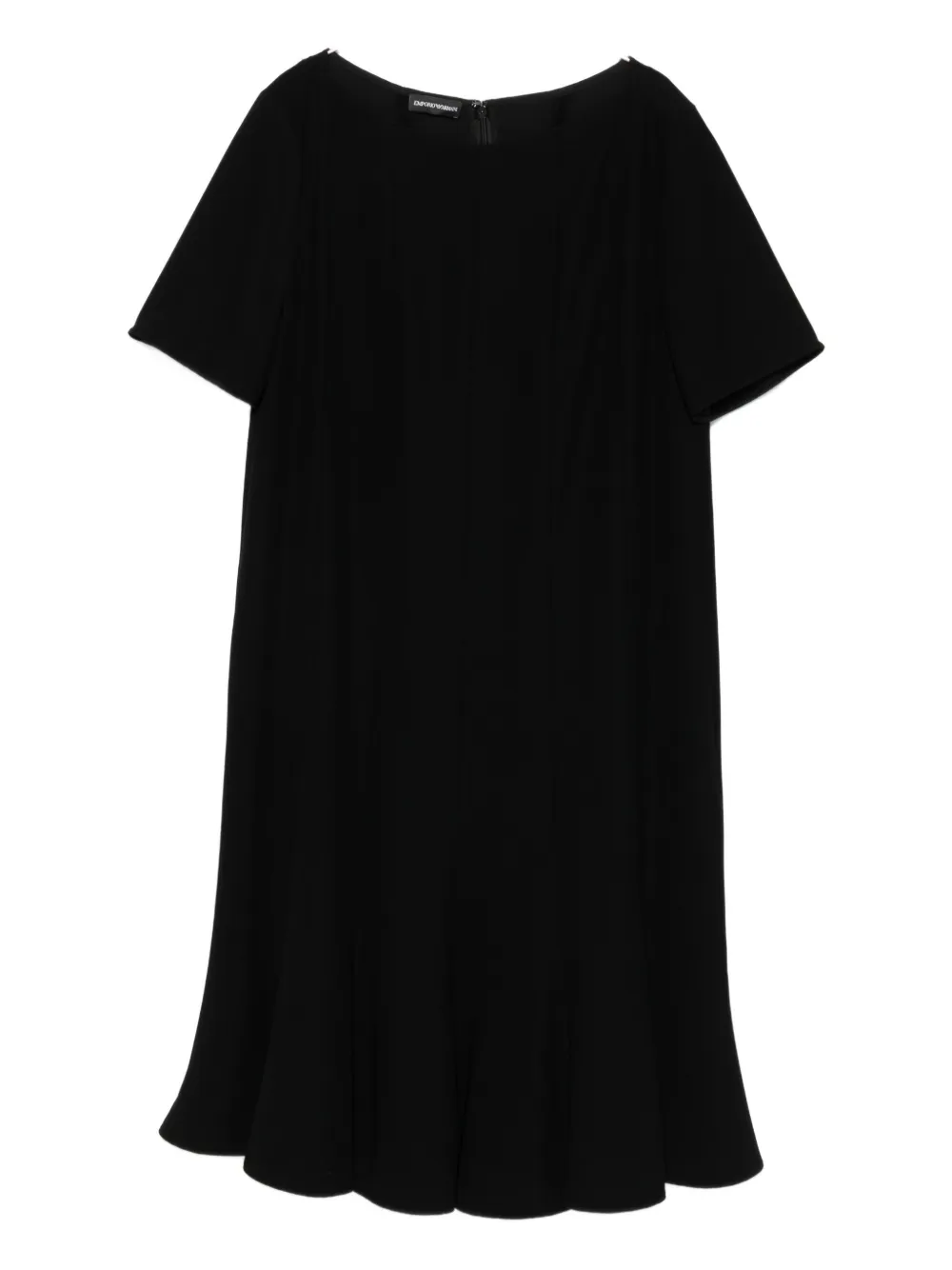 Расклешенное платье с короткими рукавами EMPORIO ARMANI, черный
Расклешенное платье с короткими рукавами EMPORIO ARMANI, черный