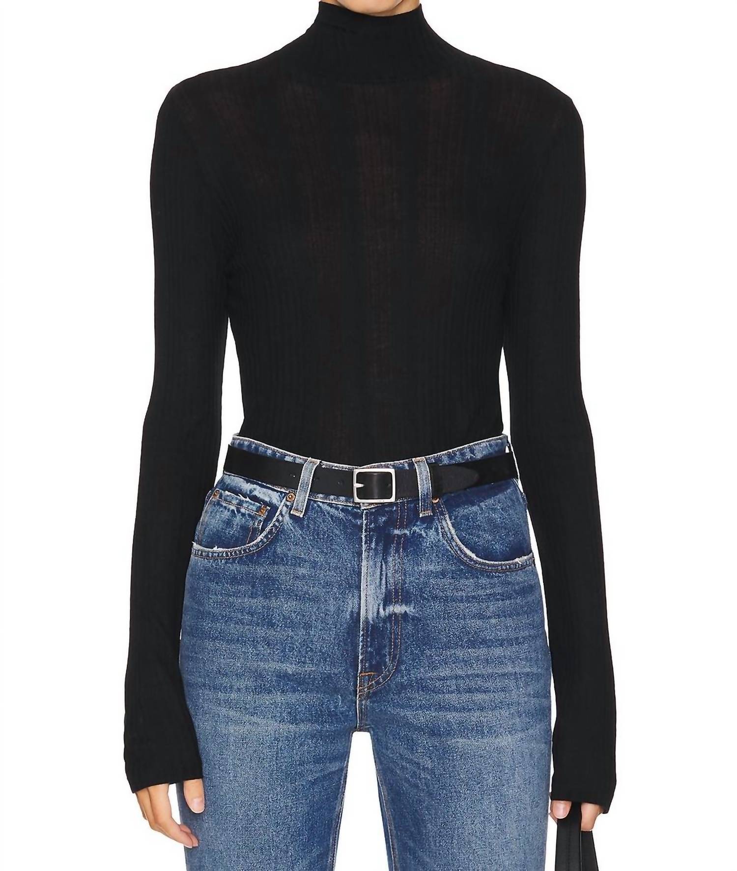 Водолазка Rene черного цвета Nation LTD 
Водолазка Rene черного цвета Nation LTD