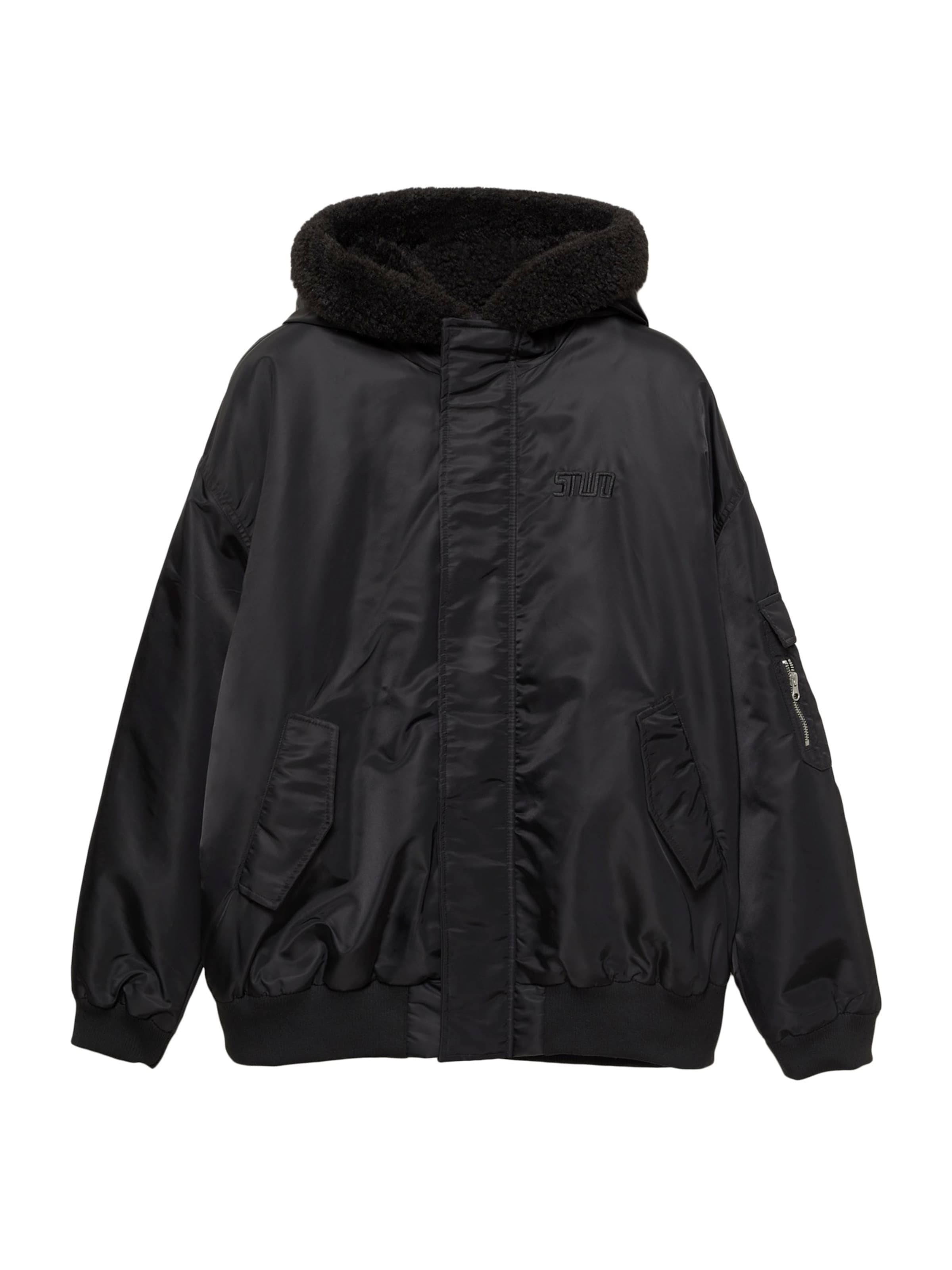 Pull&Bear Куртка для межсезонья в черном цвете
Pull&Bear Куртка для межсезонья в черном цвете