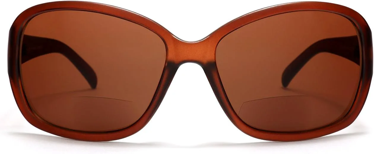 Солнцезащитные очки SAMBA SHADES для женщин, бифокальные, со встроенными линзами, модные очки для чтения под солнцем, квадратные солнцезащитные очки, Brown
Солнцезащитные очки SAMBA SHADES для женщин, бифокальные, со встроенными линзами, модные очки для чтения под солнцем, квадратные солнцезащитные очки, Brown