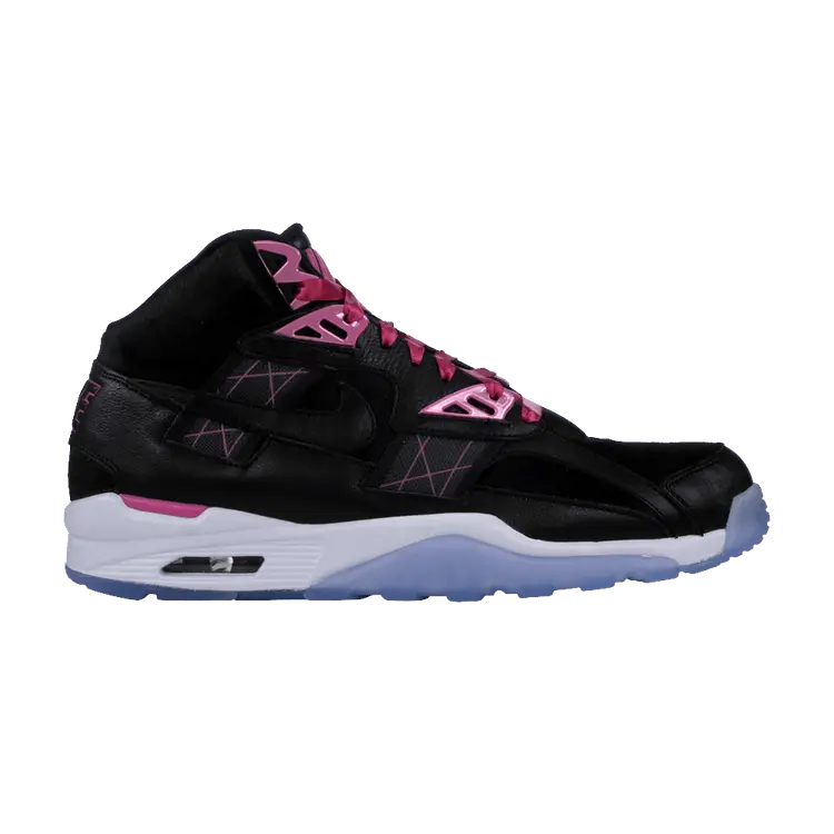 Кроссовки Nike Air Trainer SC High QS 'Breast Cancer Awareness', черный
Кроссовки Nike Air Trainer SC High QS 'Breast Cancer Awareness', черный
