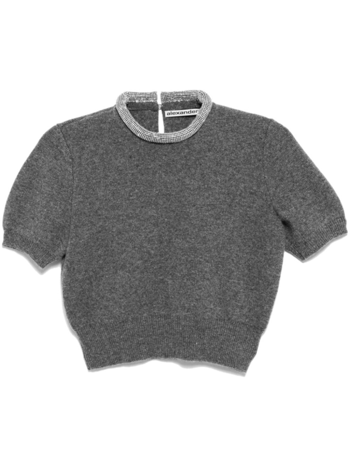 Футболка с кристаллами Alexander Wang, серый
Футболка с кристаллами Alexander Wang, серый