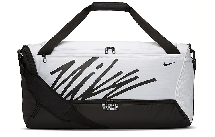 Nike Полиэстеровая дорожная сумка Unisex черная белая
Nike Полиэстеровая дорожная сумка Unisex черная белая
