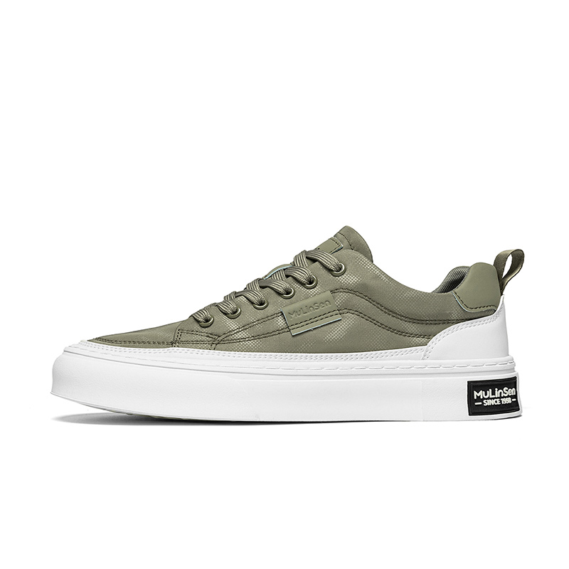 Легкие и дышащие низкие мужские кроссовки для скейтбординга Mulinsen, Green
Легкие и дышащие низкие мужские кроссовки для скейтбординга Mulinsen, Green