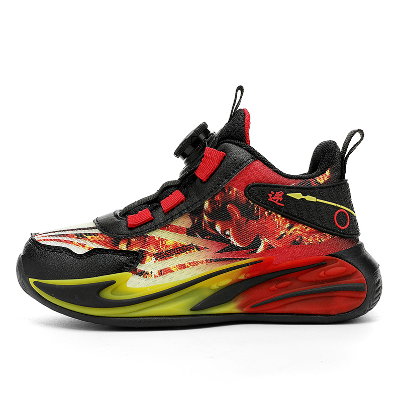 Баскетбольные кроссовки детские, износостойкие, с амортизацией, легкие, дышащие, с низким верхом JIAFEIMAO, черный/красный
Баскетбольные кроссовки детские, износостойкие, с амортизацией, легкие, дышащие, с низким верхом JIAFEIMAO, черный/красный