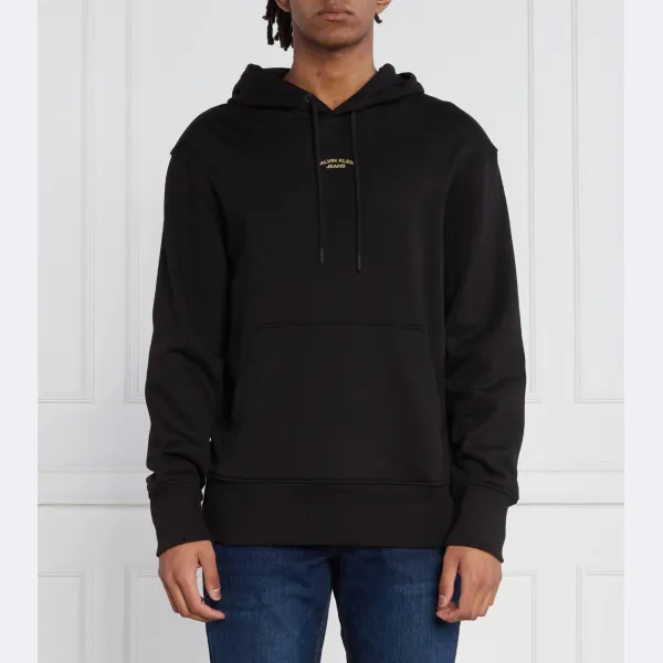 Толстовка стандартного кроя из плотной ткани с изогнутым рисунком Calvin Klein, черный
Толстовка стандартного кроя из плотной ткани с изогнутым рисунком Calvin Klein, черный