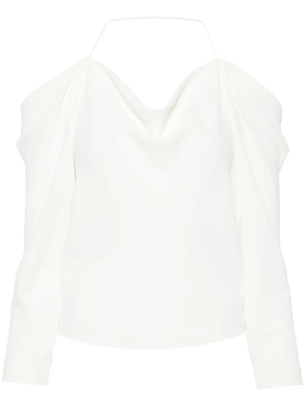 Драпированная блузка Poani с открытыми плечами IRO, белый
Драпированная блузка Poani с открытыми плечами IRO, белый
