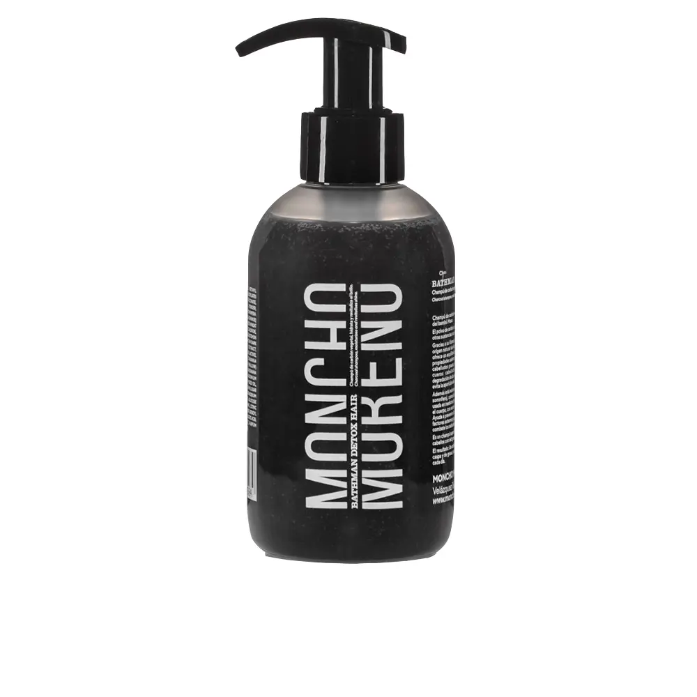 Шампунь Bathman Detox Hair Champú De Carbón Moncho Moreno, 250 мл
Шампунь Bathman Detox Hair Champú De Carbón Moncho Moreno, 250 мл