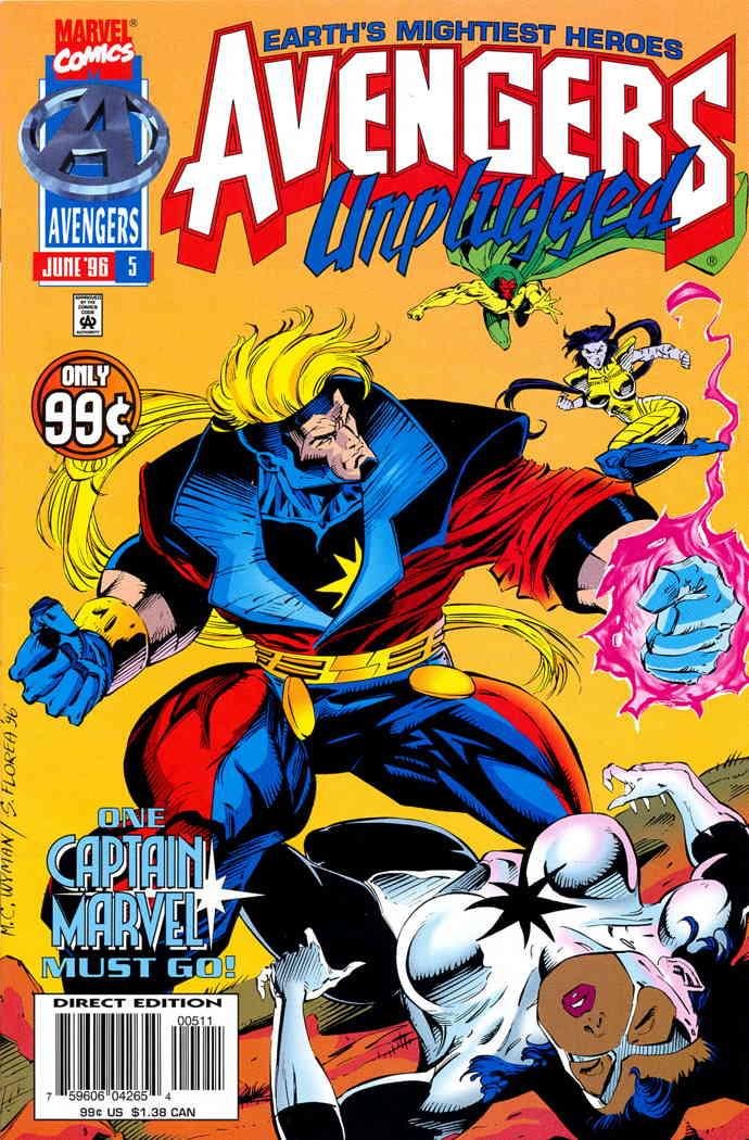 Avengers Unplugged #5 (June 1996) (Marvel Comics)
Avengers Unplugged #5 (June 1996) (Marvel Comics)