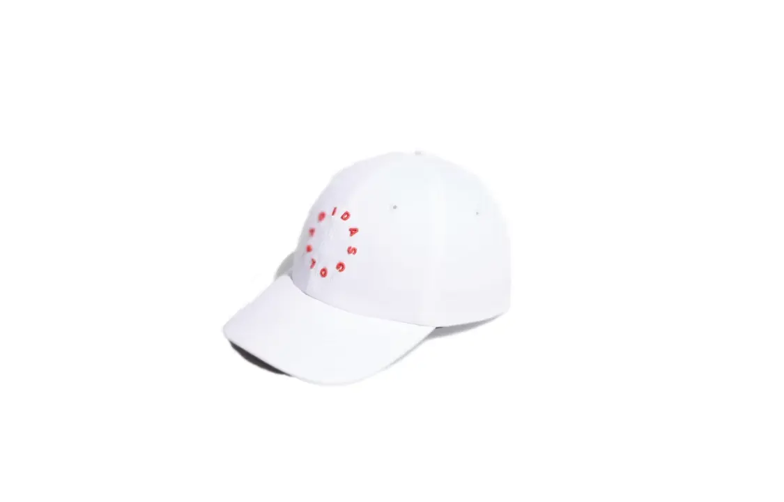 Хлопковая бейсболка унисекс Adidas, белый
Хлопковая бейсболка унисекс Adidas, белый