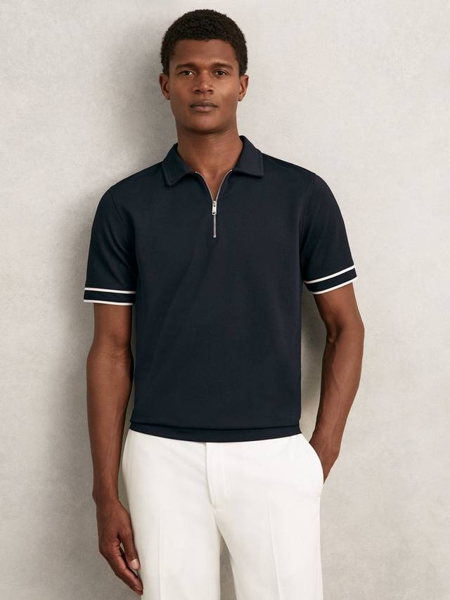 Zain Regular Fit короткий рукав поло Reiss, Navy
Zain Regular Fit короткий рукав поло Reiss, Navy