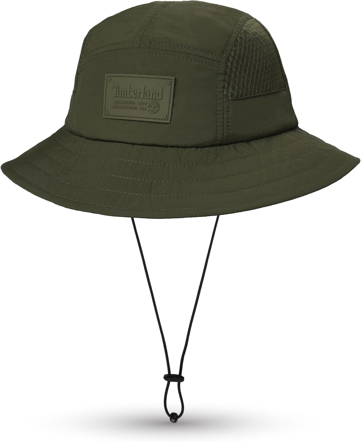 Timberland Mesh Panel Men's Bucket Hat, Wide Brim Sun Hat with Adjustable Chin Cord, Perfect for Outdoor Adventures, Green
Timberland Mesh Panel Men's Bucket Hat, Wide Brim Sun Hat with Adjustable Chin Cord, Perfect for Outdoor Adventures, Green