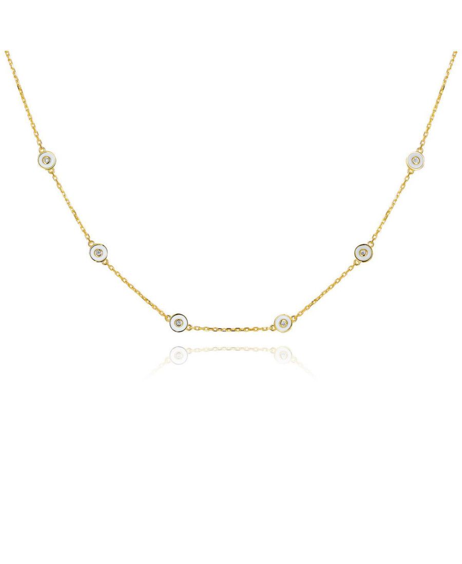 Колье Petit Bubble белого цвета Anna Zuckerman, White
Колье Petit Bubble белого цвета Anna Zuckerman, White