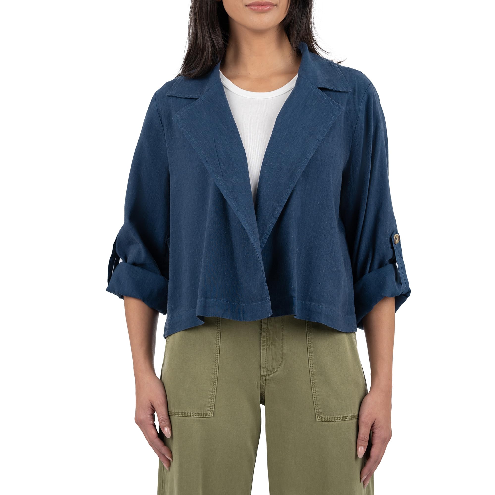 Куртка KUT from the Kloth Nadine - Crop Blazer Jacket, цвет Ocean Blue
Куртка KUT from the Kloth Nadine - Crop Blazer Jacket, цвет Ocean Blue