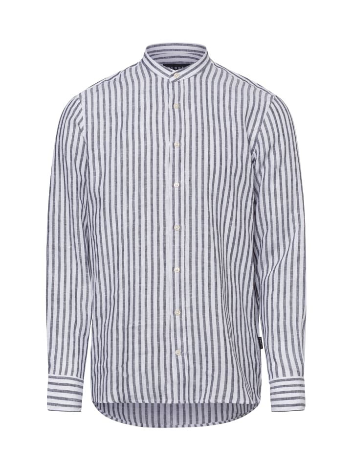 Рубашка Bugatti, цвет schwarz weiß 
Рубашка Bugatti, цвет schwarz weiß