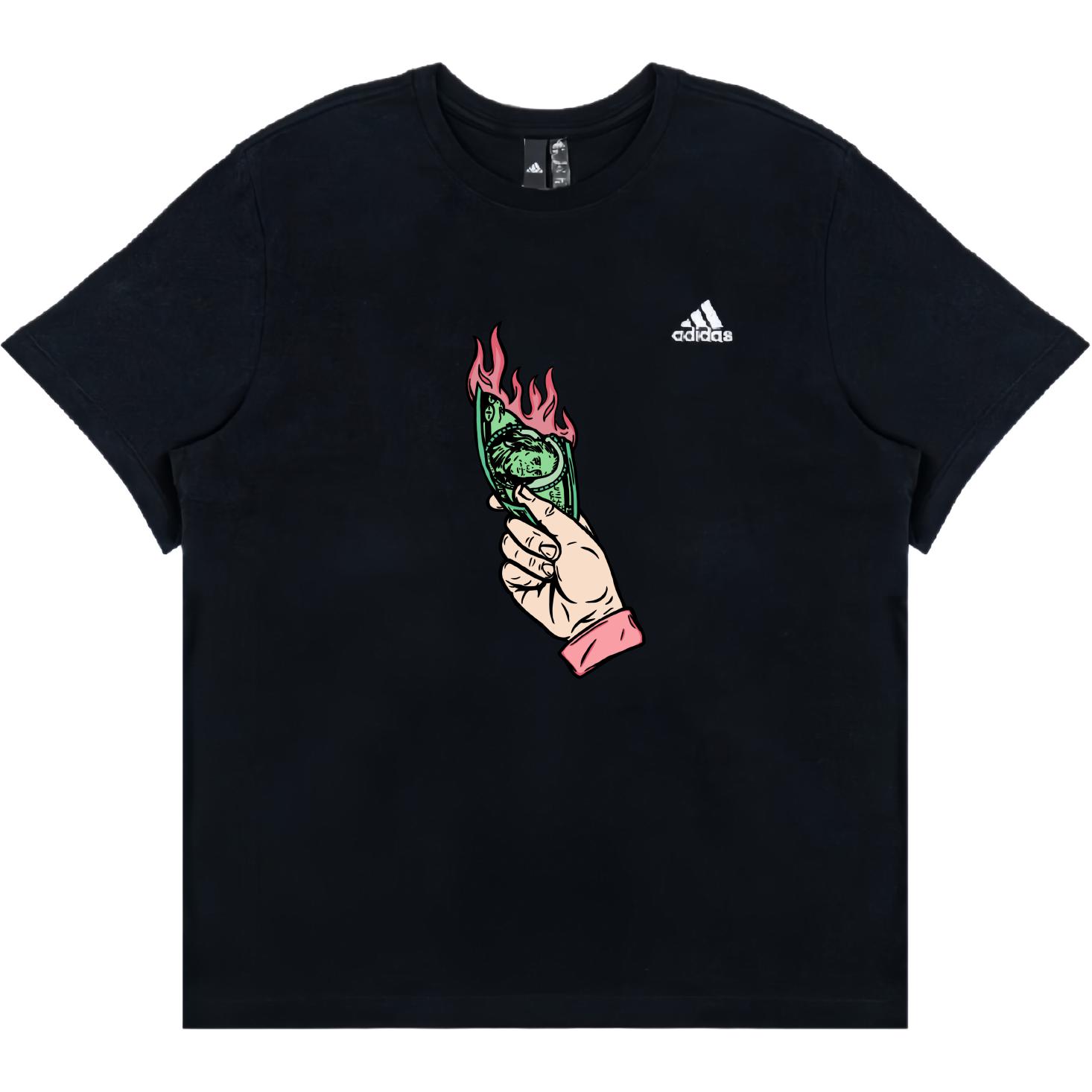 Футболка Unisex с 3 полосками Adidas, черный
Футболка Unisex с 3 полосками Adidas, черный
