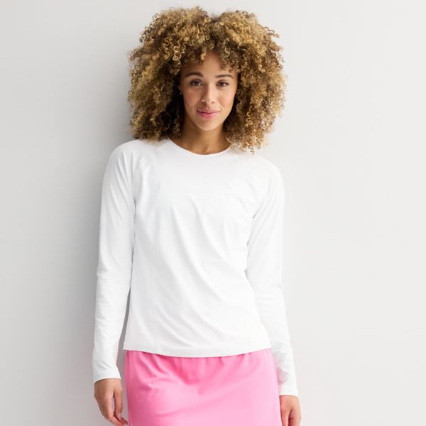 Женская ультрарастягивающаяся футболка Sun Gear Tek Gear, белый
Женская ультрарастягивающаяся футболка Sun Gear Tek Gear, белый