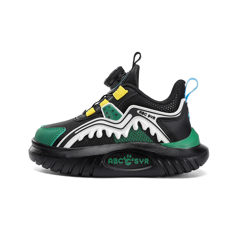 Детские повседневные кроссовки с устойчивостью к истиранию, функцией балансировки влаги, дышащие и нескользящие FIRS Kids, черный/зеленый
Детские повседневные кроссовки с устойчивостью к истиранию, функцией балансировки влаги, дышащие и нескользящие FIRS Kids, черный/зеленый