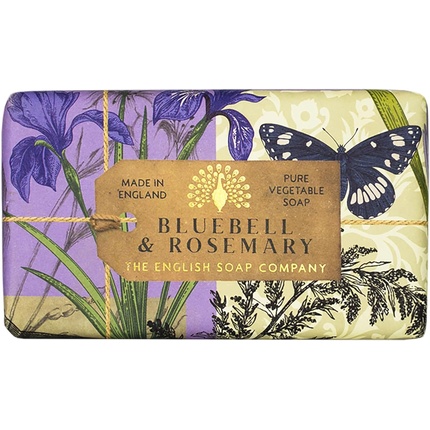 Юбилейное обернутое мыло Bluebell с маслом ши, увлажняющее мыло 190 г, Bluebell & Rosemary The English Soap Company
Юбилейное обернутое мыло Bluebell с маслом ши, увлажняющее мыло 190 г, Bluebell & Rosemary The English Soap Company
