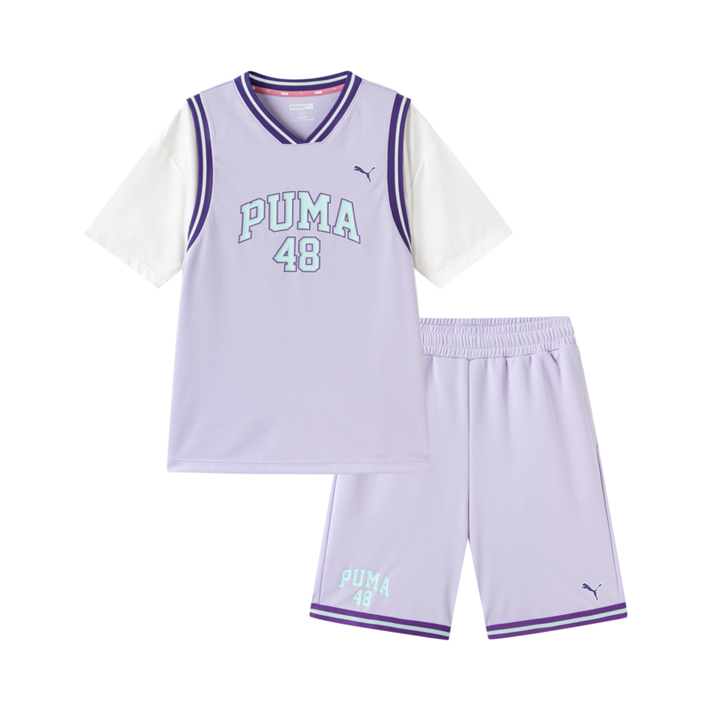 Повседневный спортивный костюм Performance 2 Piece Set Kids' PUMA, фиолетовый
Повседневный спортивный костюм Performance 2 Piece Set Kids' PUMA, фиолетовый