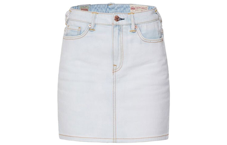 Юбка джинсовая женская белая Evisu
Юбка джинсовая женская белая Evisu
