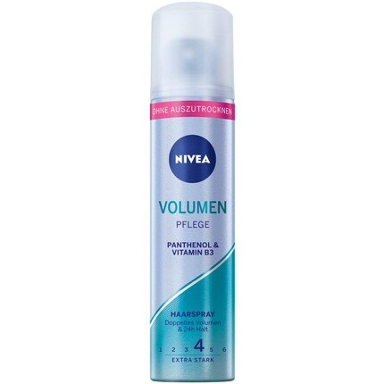 Спрей для волос Volume Care Extra Strong с пантенолом и витамином B3, Nivea
Спрей для волос Volume Care Extra Strong с пантенолом и витамином B3, Nivea