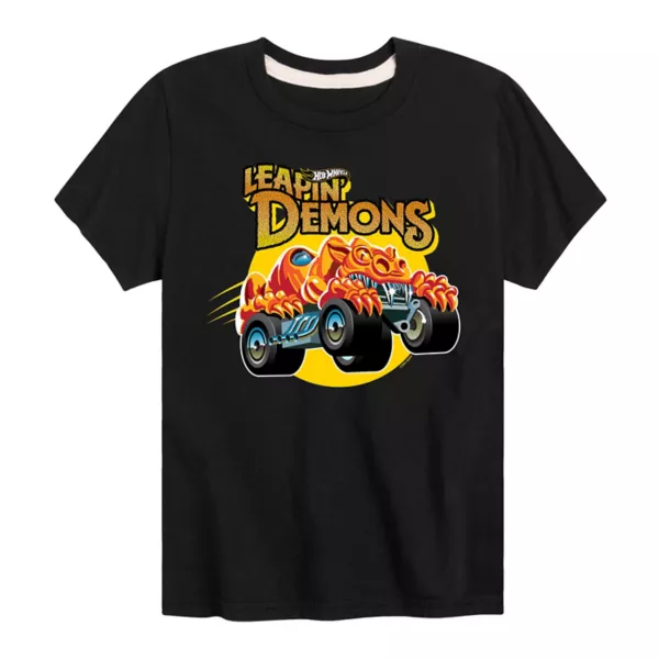 Футболка с принтом для мальчиков 8-20 лет "Прыгающие демоны" Leapin' Demons Hot Wheels, черный
Футболка с принтом для мальчиков 8-20 лет "Прыгающие демоны" Leapin' Demons Hot Wheels, черный