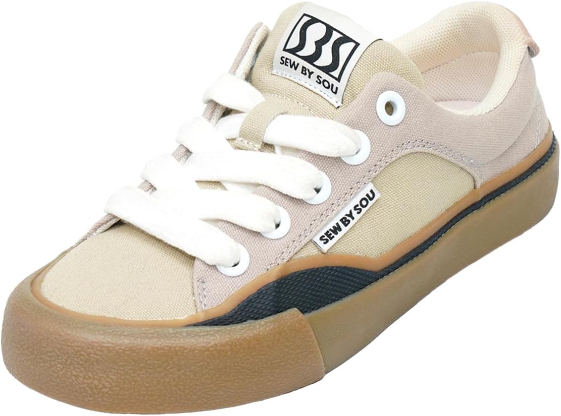Кроссовки для скейта для мужчин и женщин, низкие, профессиональные для скейтбординга, повседневные кеды Sew By Sou, светло-бежевый
Кроссовки для скейта для мужчин и женщин, низкие, профессиональные для скейтбординга, повседневные кеды Sew By Sou, светло-бежевый