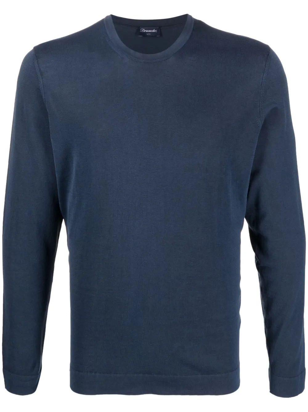 Футболка с длинными рукавами Drumohr, синий
Футболка с длинными рукавами Drumohr, синий