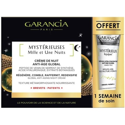 Mystérieuse S Mille Et Une Nuits Global Антивозрастной ночной крем 30 мл Garancia
Mystérieuse S Mille Et Une Nuits Global Антивозрастной ночной крем 30 мл Garancia