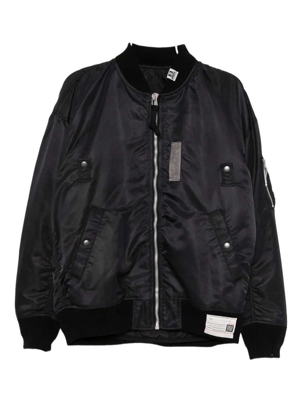 Бомбер с нашивкой-логотипом Maison Mihara Yasuhiro, серый
Бомбер с нашивкой-логотипом Maison Mihara Yasuhiro, серый