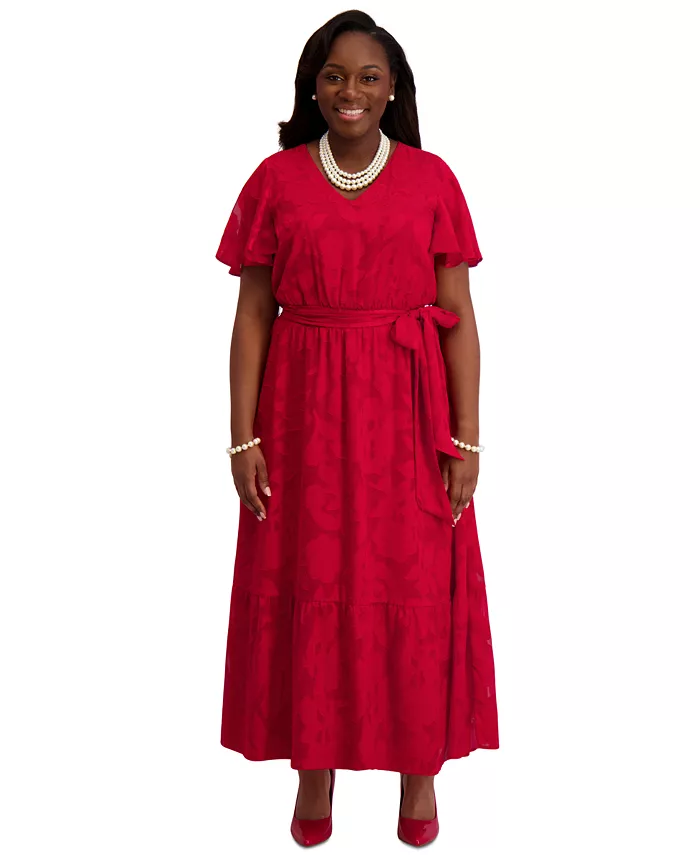 Платье с расклешенными рукавами и завышенной талией, Regular & Plus Kasper, красный
Платье с расклешенными рукавами и завышенной талией, Regular & Plus Kasper, красный