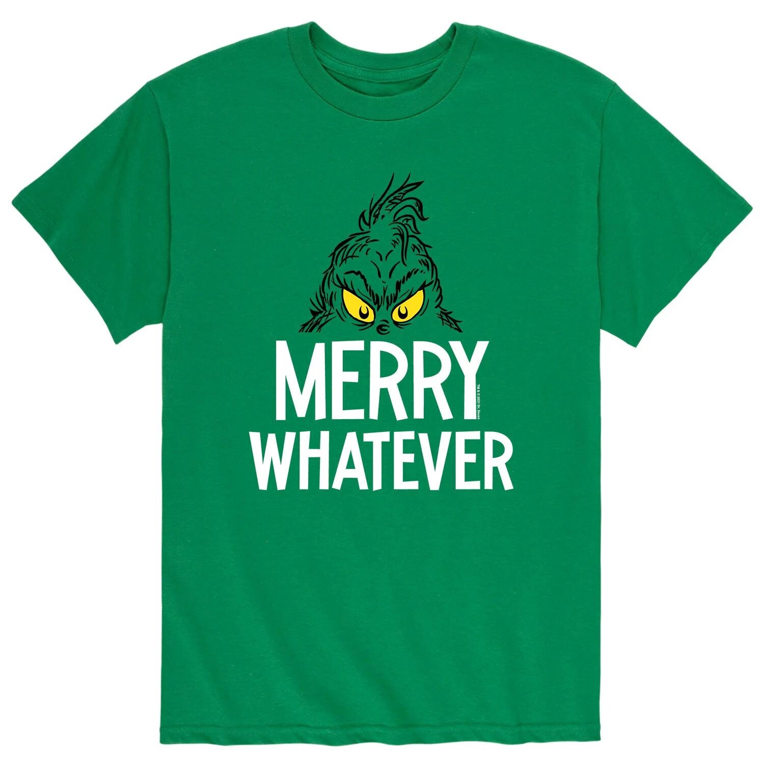 Мужская футболка Dr. Seuss The Grinch "Merry What's" Licensed Character 
Мужская футболка Dr. Seuss The Grinch "Merry What's" Licensed Character
