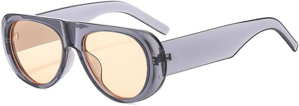 Популярные модные женские солнцезащитные очки-пилот в стиле ретро, сине-зеленые оттенки, защита от ультрафиолета UV400; мужские модные солнцезащитные очки с широкими дужками SKFGNX, Grey Champagne
Популярные модные женские солнцезащитные очки-пилот в стиле ретро, сине-зеленые оттенки, защита от ультрафиолета UV400; мужские модные солнцезащитные очки с широкими дужками SKFGNX, Grey Champagne