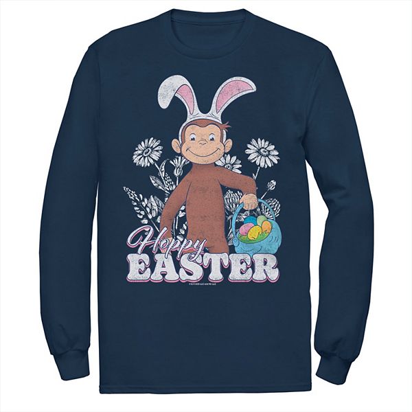 Футболка с принтом Curious George в ушках кролика и пасхальными яйцами Big & Tall Licensed Character
Футболка с принтом Curious George в ушках кролика и пасхальными яйцами Big & Tall Licensed Character