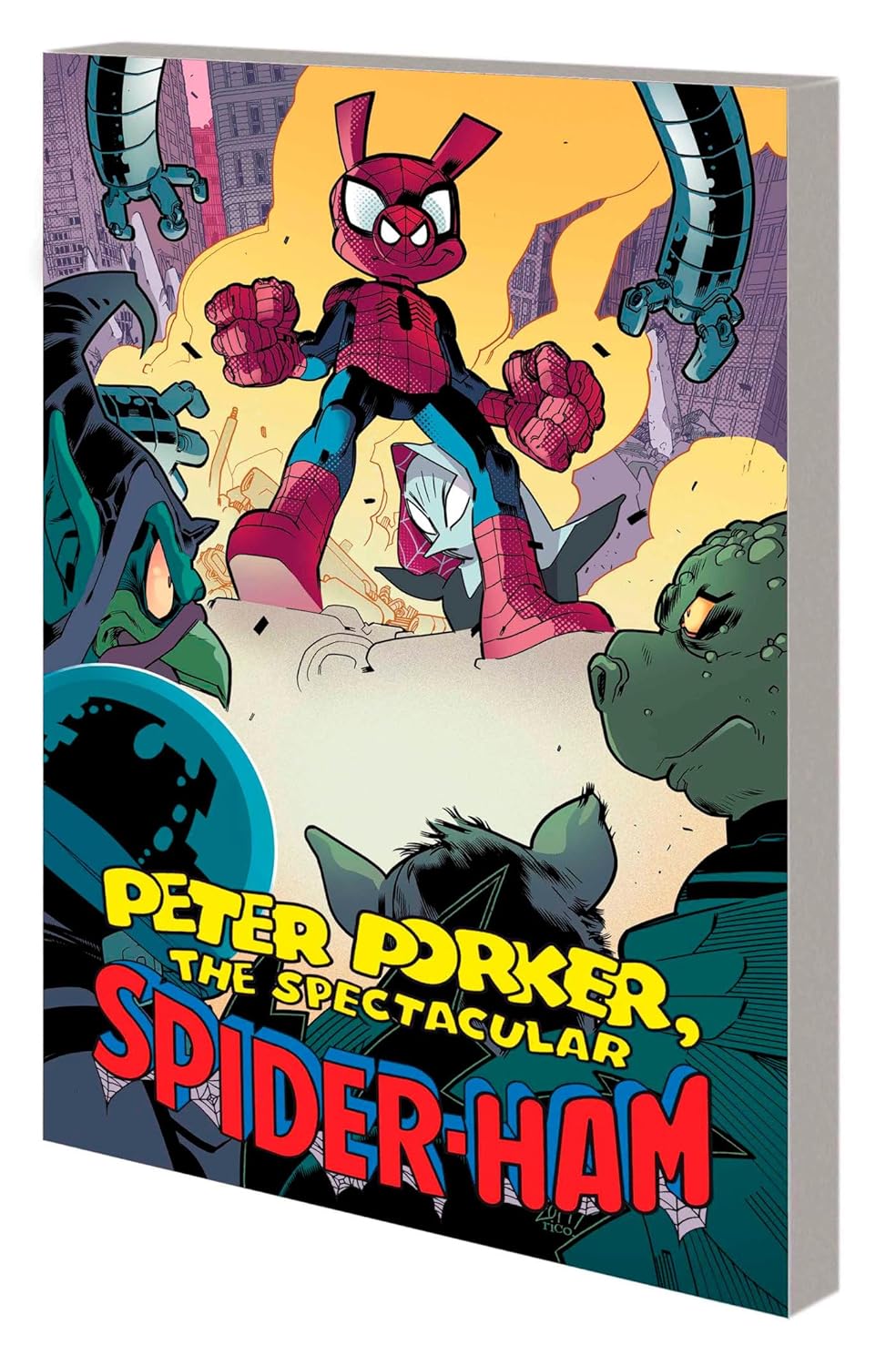 PETER PORKER, THE SPECTACULAR SPIDER-HAM: THE COMPLETE COLLECTION VOL. 2 (Marvel Universe)
PETER PORKER, THE SPECTACULAR SPIDER-HAM: THE COMPLETE COLLECTION VOL. 2 (Marvel Universe)