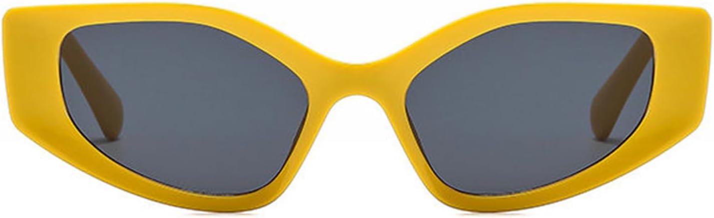 Солнцезащитные очки Willochra в толстой оправе, многоугольные, женские, винтажные, в стиле панк, «кошачий глаз», модные солнцезащитные очки с защитой от УФ-излучения UV400, F27, Yellow
Солнцезащитные очки Willochra в толстой оправе, многоугольные, женские, винтажные, в стиле панк, «кошачий глаз», модные солнцезащитные очки с защитой от УФ-излучения UV400, F27, Yellow