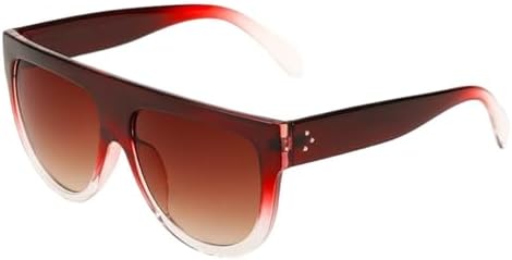 Модные солнцезащитные очки 2026 года для женщин, солнцезащитные очки с заклепками для мужчин и женщин, черные очки с леопардовым принтом, защита от УФ-излучения UV400 MTZJH, Wine Red
Модные солнцезащитные очки 2026 года для женщин, солнцезащитные очки с заклепками для мужчин и женщин, черные очки с леопардовым принтом, защита от УФ-излучения UV400 MTZJH, Wine Red