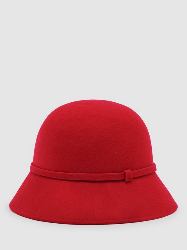 Шляпа-ведро Felicity из чистой шерсти Reiss, Red
Шляпа-ведро Felicity из чистой шерсти Reiss, Red