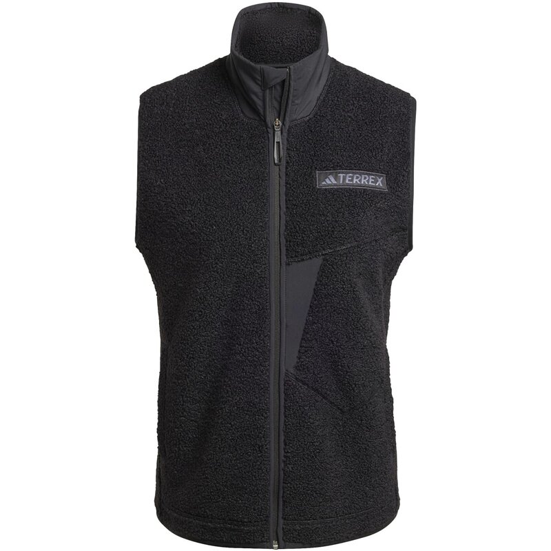 Жилет Terrex Xploric с высоким ворсом из флиса Adidas, черный
Жилет Terrex Xploric с высоким ворсом из флиса Adidas, черный