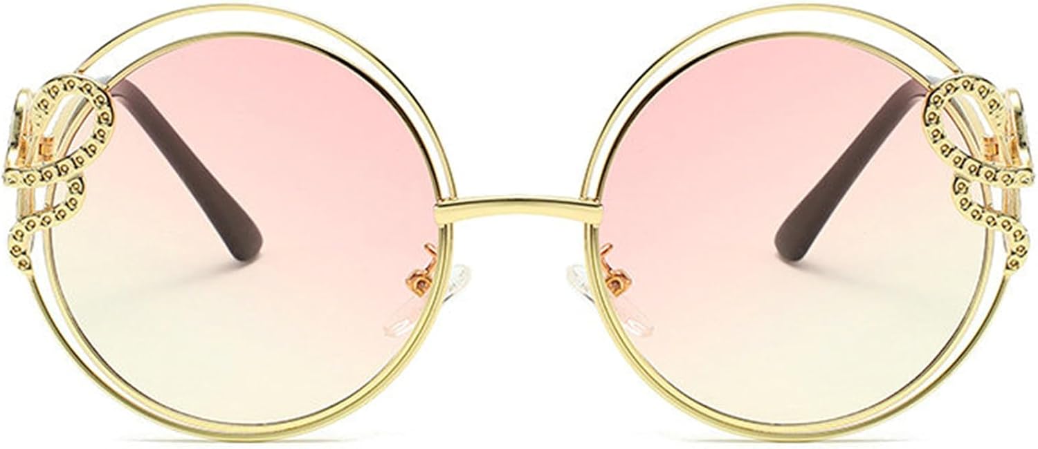 Хелена Винтажные круглые солнцезащитные очки для женщин, большие, роскошные, в металлической оправе, нестандартной формы, солнцезащитные очки для женщин, защита от УФ-излучения UV400 helena, C3
Хелена Винтажные круглые солнцезащитные очки для женщин, большие, роскошные, в металлической оправе, нестандартной формы, солнцезащитные очки для женщин, защита от УФ-излучения UV400 helena, C3