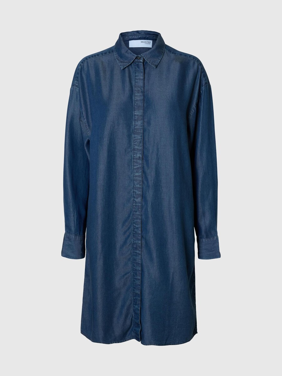 Платье-рубашка SELECTED Chambray, темно-синий
Платье-рубашка SELECTED Chambray, темно-синий