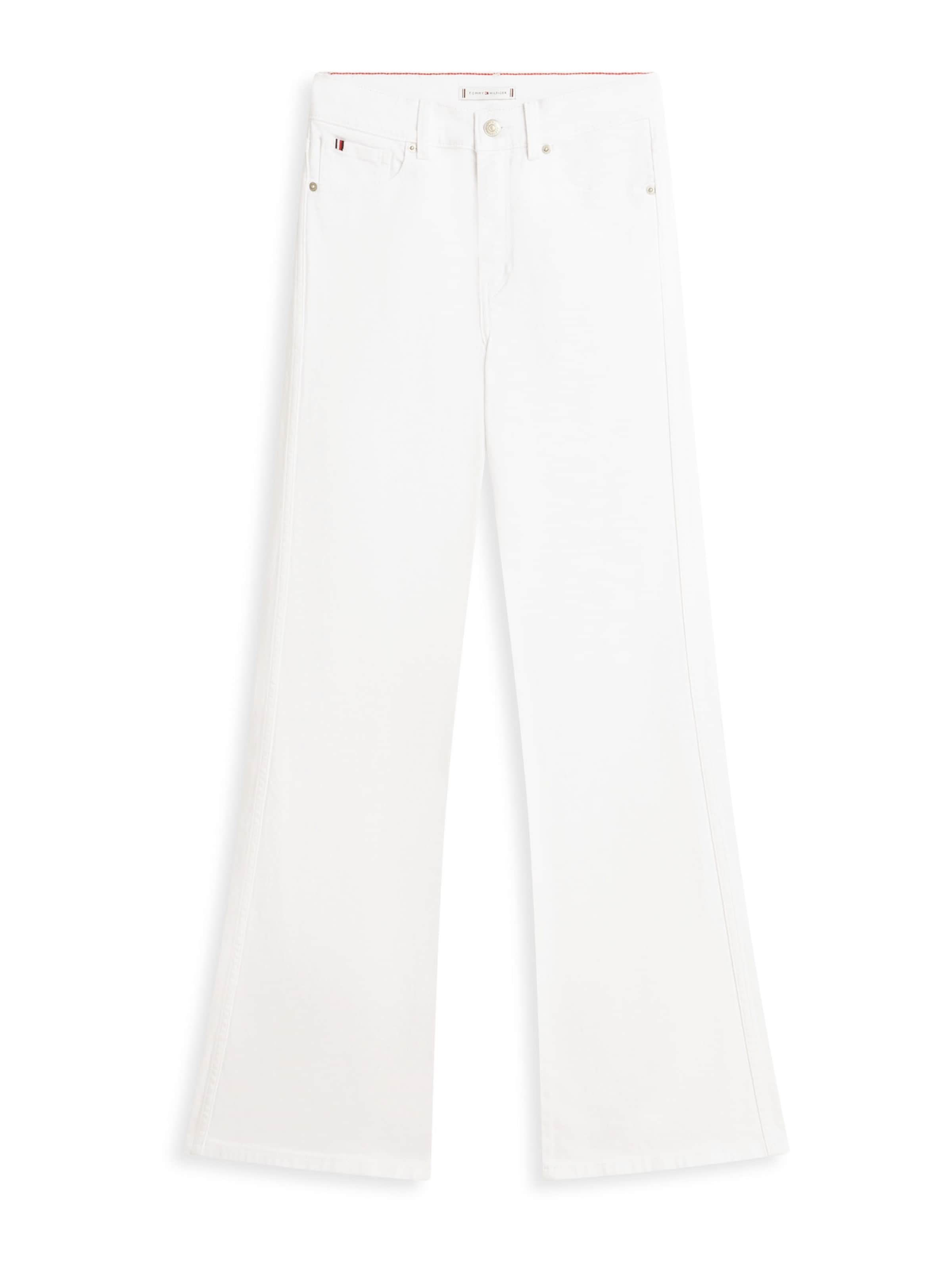 TOMMY HILFIGER Белые джинсы фасона флэред
TOMMY HILFIGER Белые джинсы фасона флэред