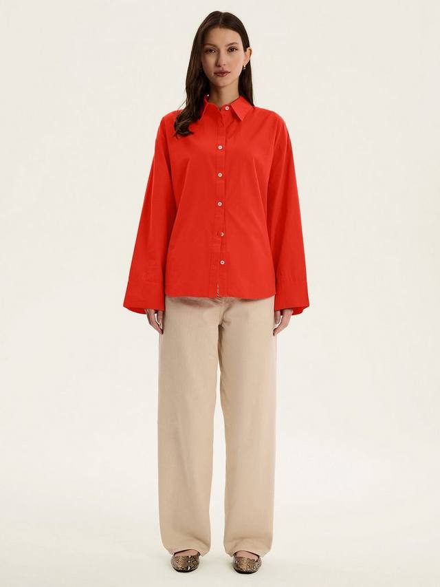 Рубашка kendall оверсайз OMNES, красный
Рубашка kendall оверсайз OMNES, красный